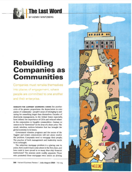 The key to Leadership Development and Communityship is Social Learning, CoachingOurselves
