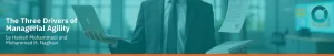 THREE DRIVERS OF MANAGERIAL AGILITY, CoachingOurselves