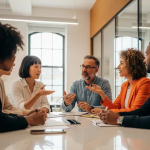 Roundtable of early leaders—emerging leader program.